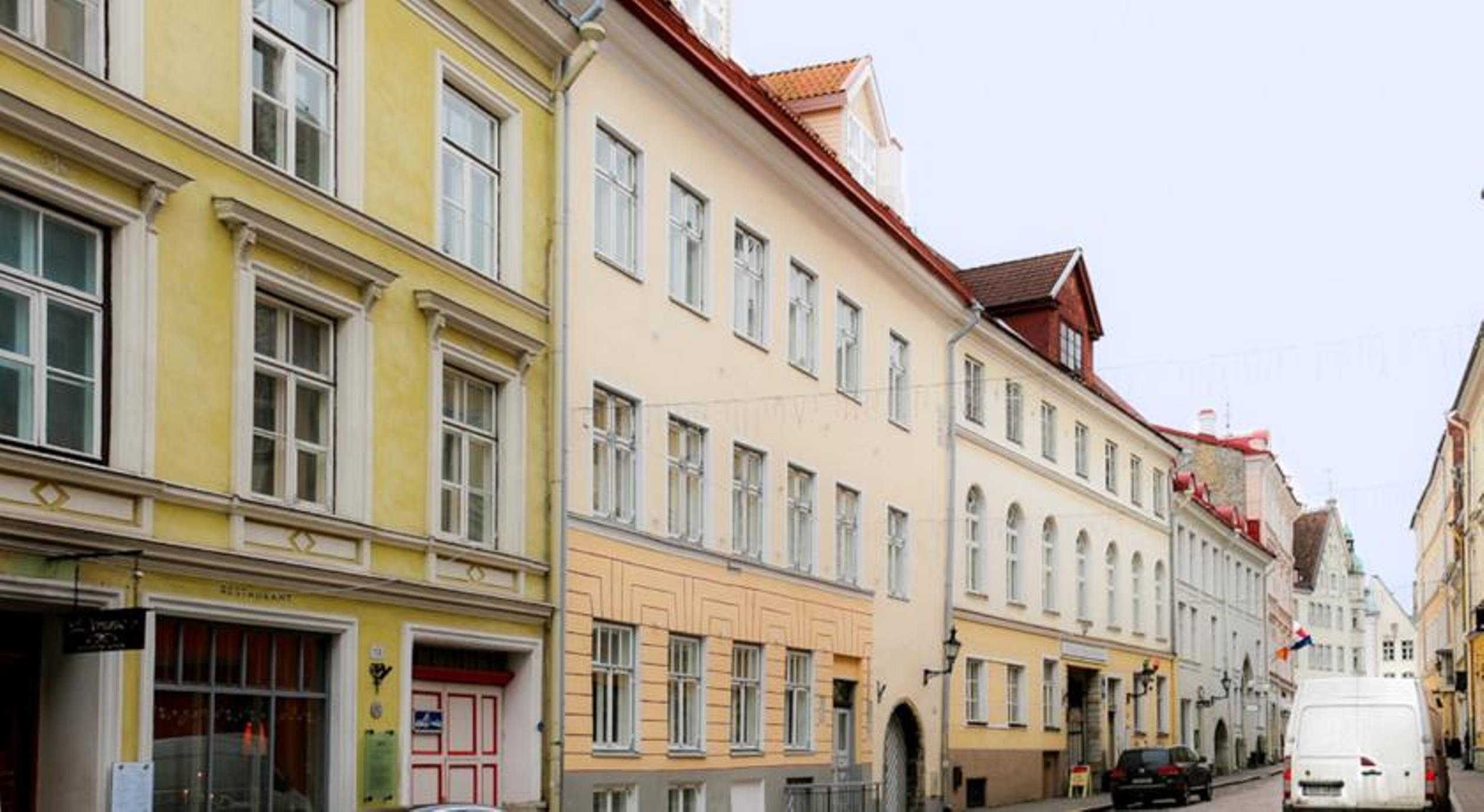 Hotel Three Crowns Residents Tallin Exterior foto
